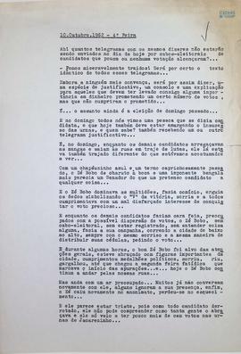Crônica | 10 de outubro de 1962