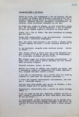 Crônica | 13 de agosto de 1962
