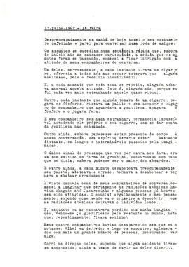 Crônica | 17 de julho de 1962