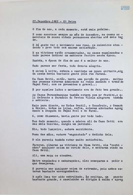 Crônica | 07 de dezembro de 1962